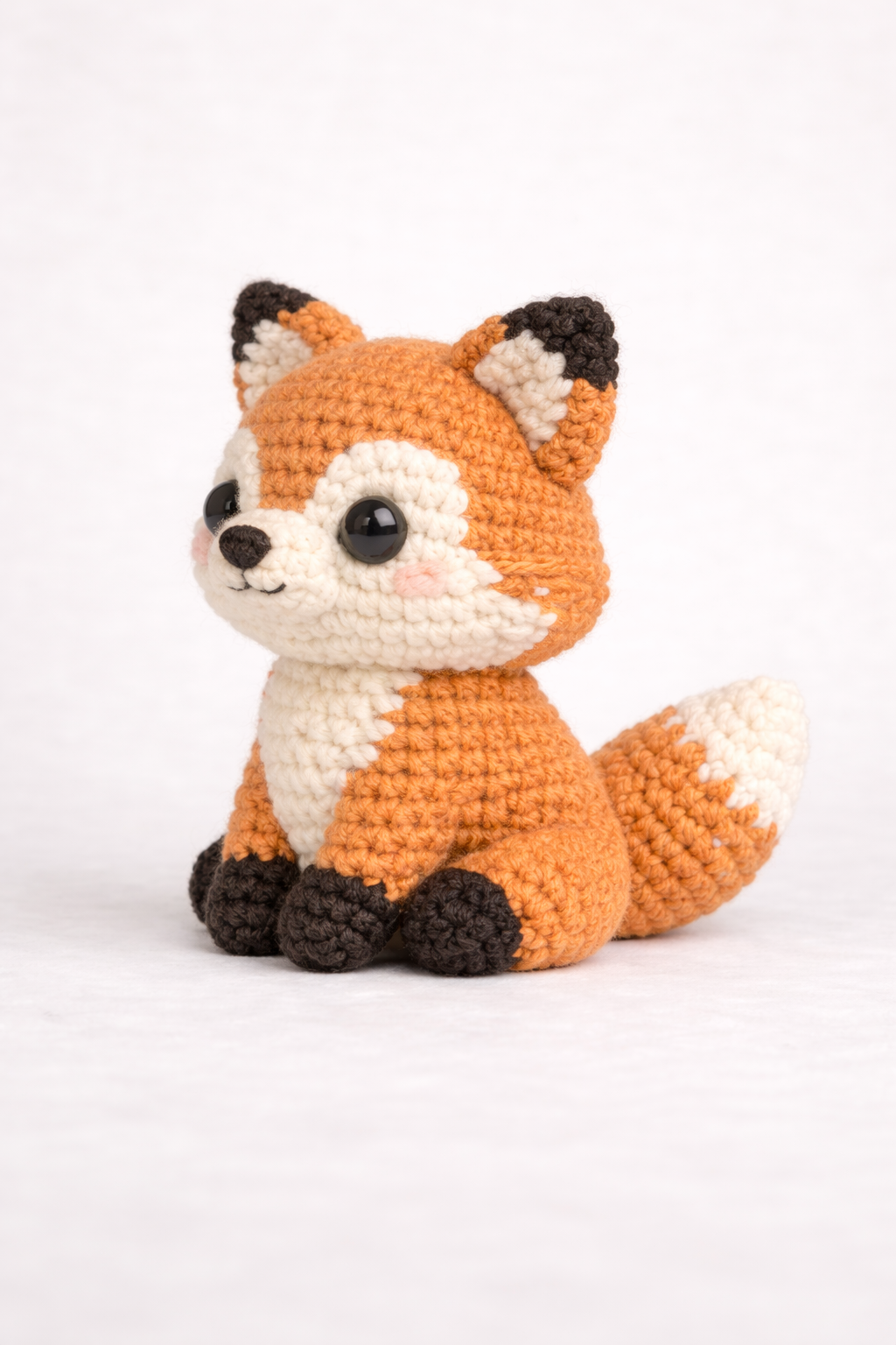 Easy Amigurumi Fox Crochet Pattern (PDF Download)